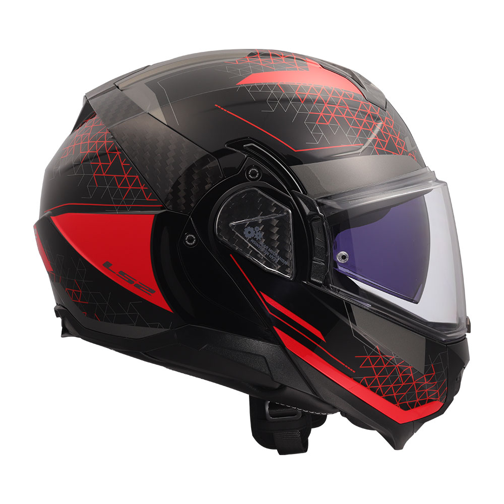 Kaciga LS2 Flip Up FF910 ADVANT II ASTRAL crvena M