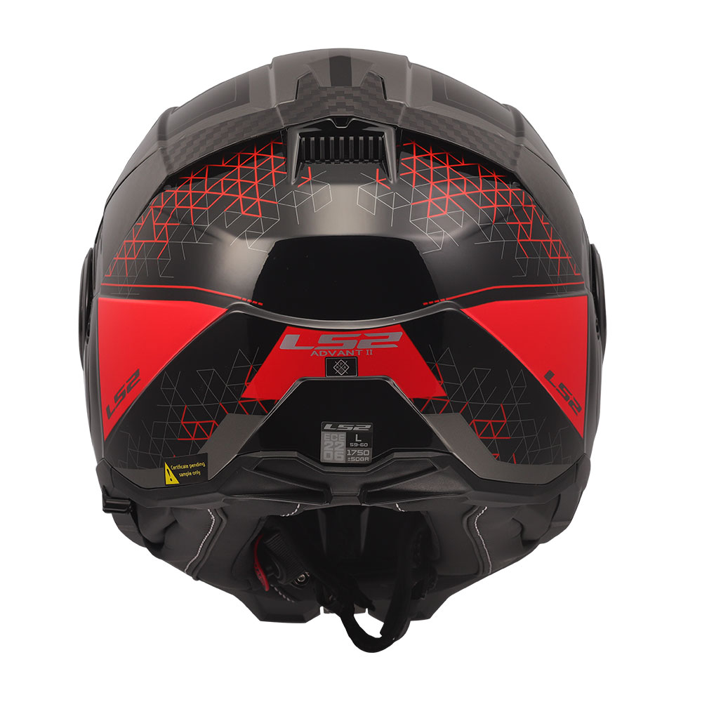 Kaciga LS2 Flip Up FF910 ADVANT II ASTRAL crvena M