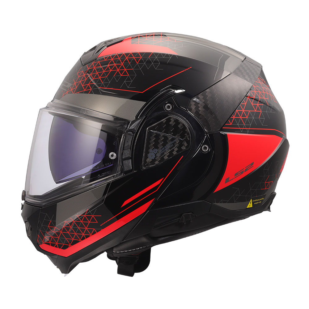 Kaciga LS2 Flip Up FF910 ADVANT II ASTRAL crvena M