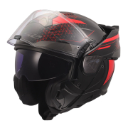 Kaciga LS2 Flip Up FF910 ADVANT II ASTRAL crvena M