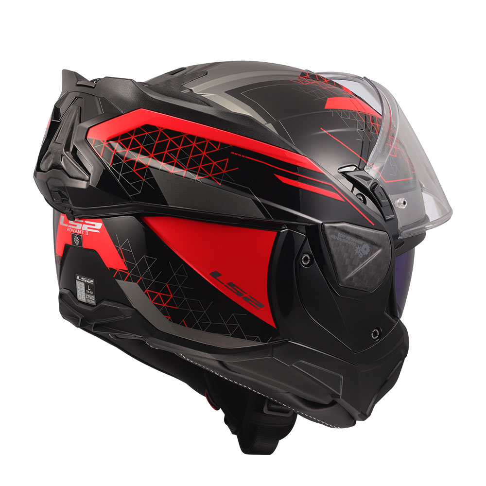 Kaciga LS2 Flip Up FF910 ADVANT II ASTRAL crvena M