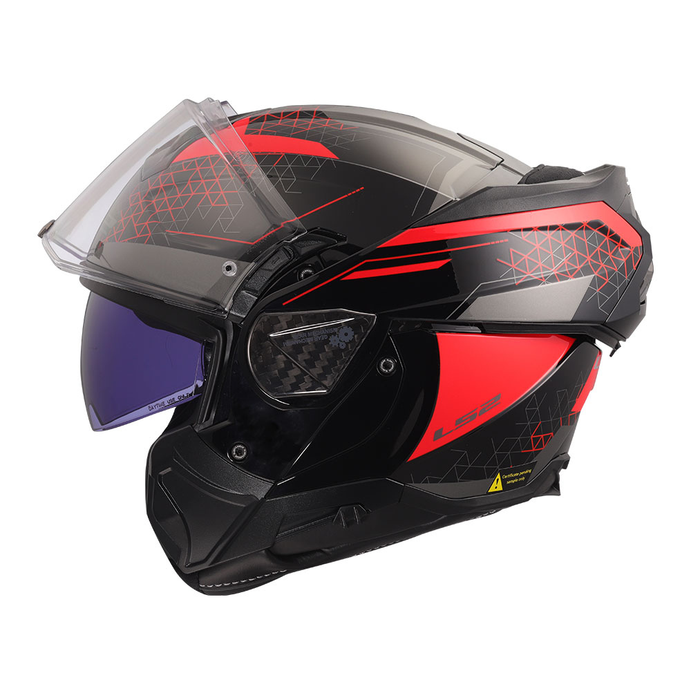 Kaciga LS2 Flip Up FF910 ADVANT II ASTRAL crvena M