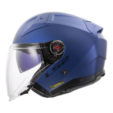 Kaciga LS2 Jet OF603 INFINITY II SOLID plava M