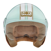 Kaciga NOX Jet 210 pastelno zelena L