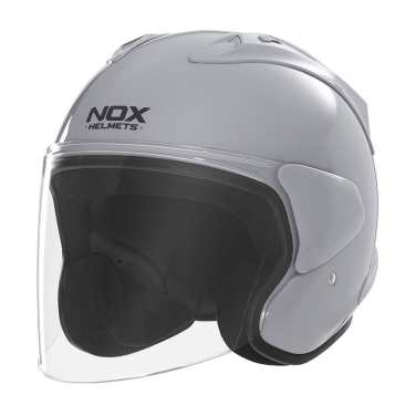 Kaciga NOX Jet N220 nardo siva L