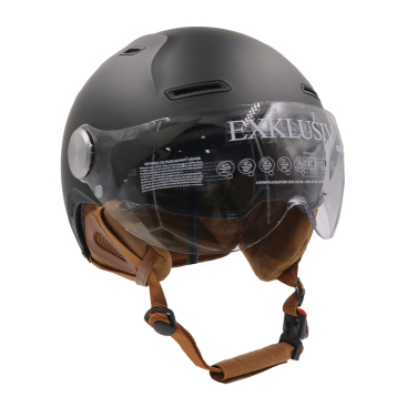 Kaciga za trotinet NOX EXKLUSIV Jet E-BIKE 2 mat crna L