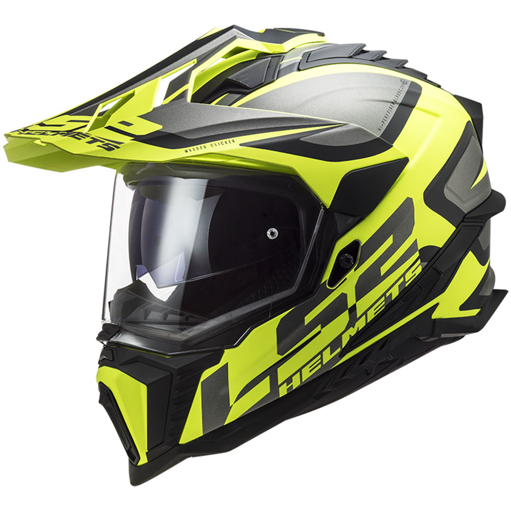 Kaciga LS2 Enduro MX701 EXPLORER ALTER mat crno žuta XL