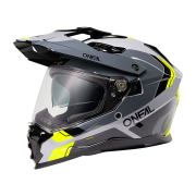 Kaciga ONEAL Enduro DSRS NOMAD crno sivo žuta L