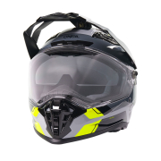 Kaciga ONEAL Enduro DSRS NOMAD crno sivo žuta L