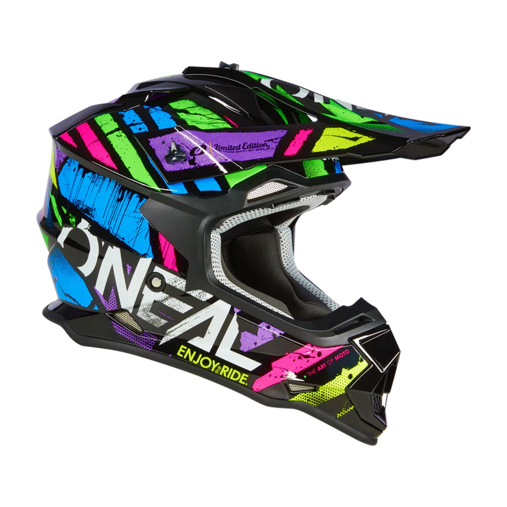 Kaciga ONEAL Cross 2SRS GLITCH multi L