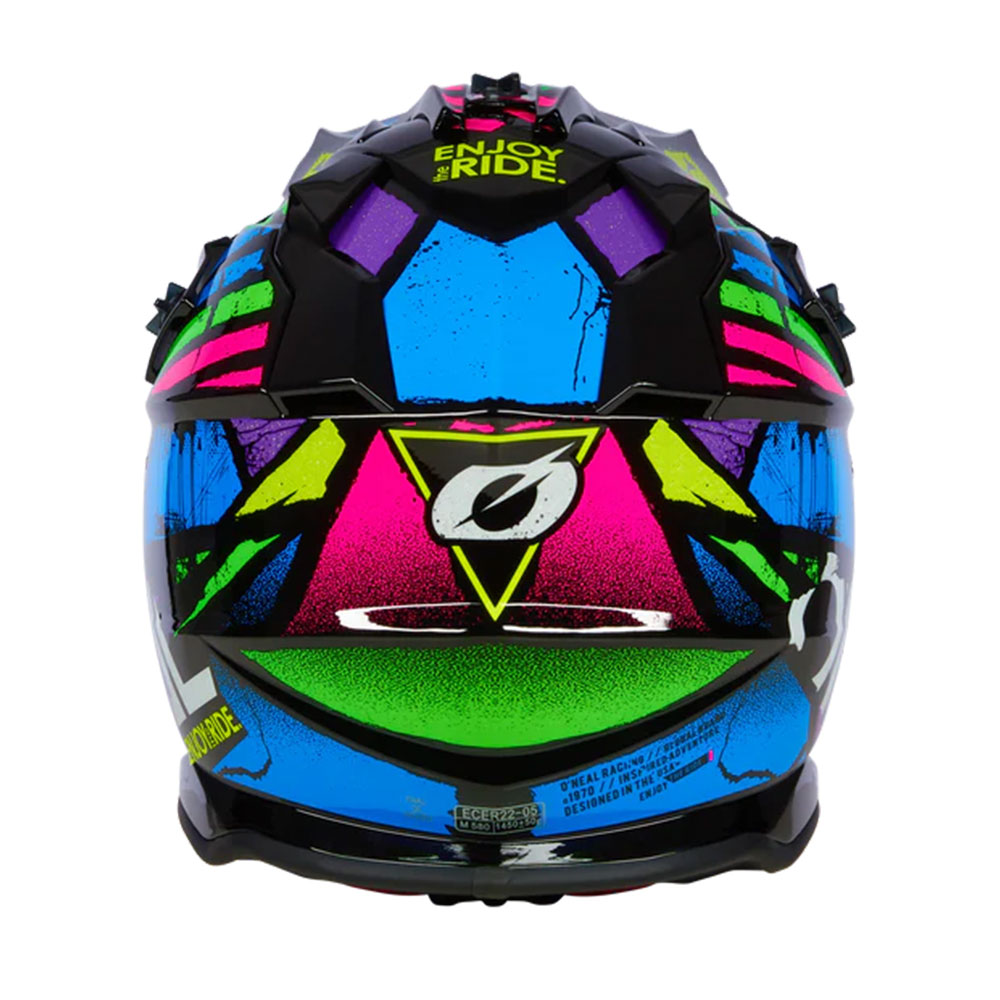 Kaciga ONEAL Cross 2SRS GLITCH multi L