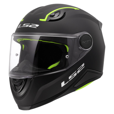 Kaciga LS2 Full Face FF812 KID SOLID dečija mat crna L