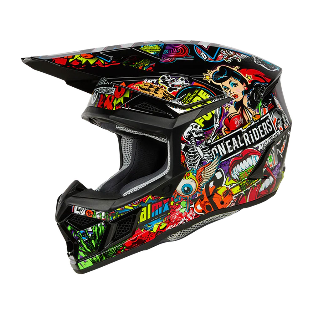 Kaciga ONEAL Cross 3SRS CRANK multi dečija L