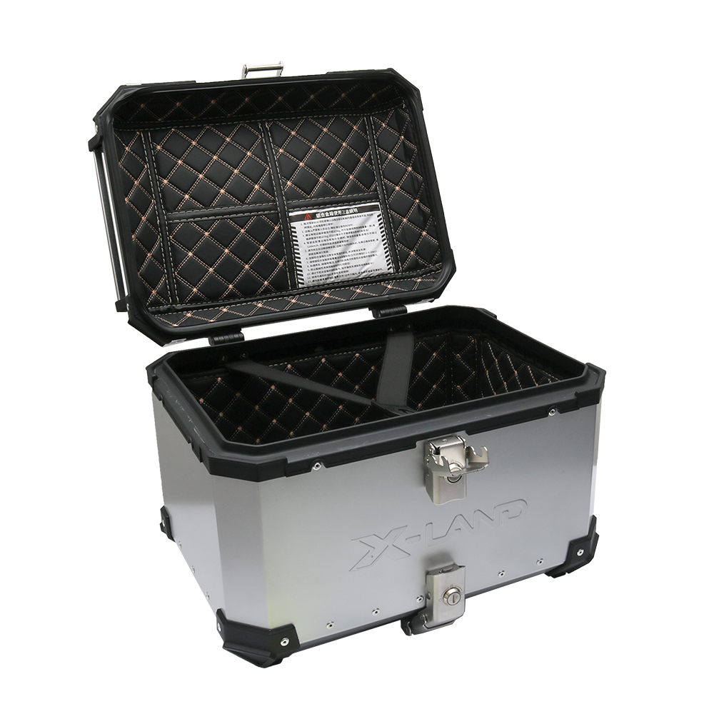 Centralni kofer X-LAND ALU sivi 55L