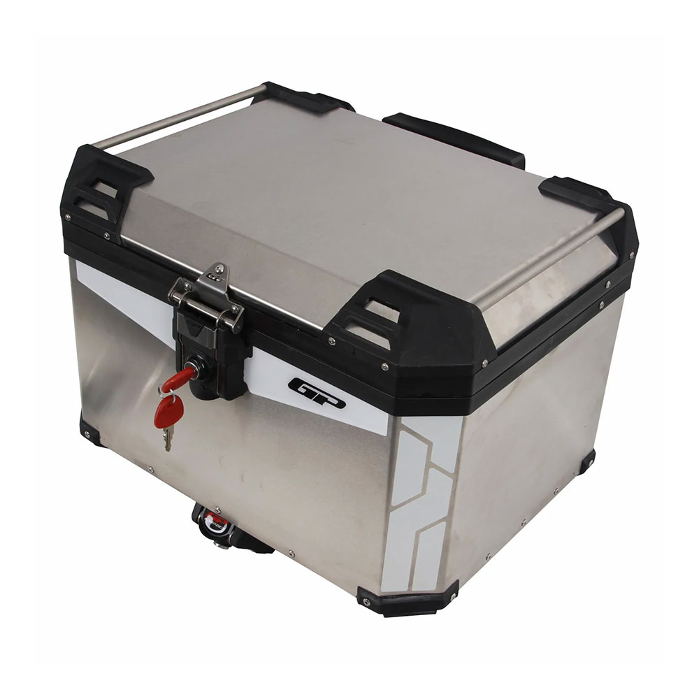 Centralni kofer GP KOMPOZIT aluminijumski 57L sivi