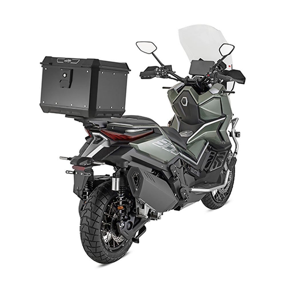 Centralni kofer Kappa K'METROBOX KMX500B Alu crni Monolock 50L