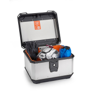 Centralni kofer Kappa K'METROBOX KMX400A Alu sivi Monolock 40L