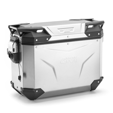 Bočni kofer GIVI TREKKER OUTBACK MONOKEY® CAM SIDE EVO SMART 37 ALU niklovani levi 37L